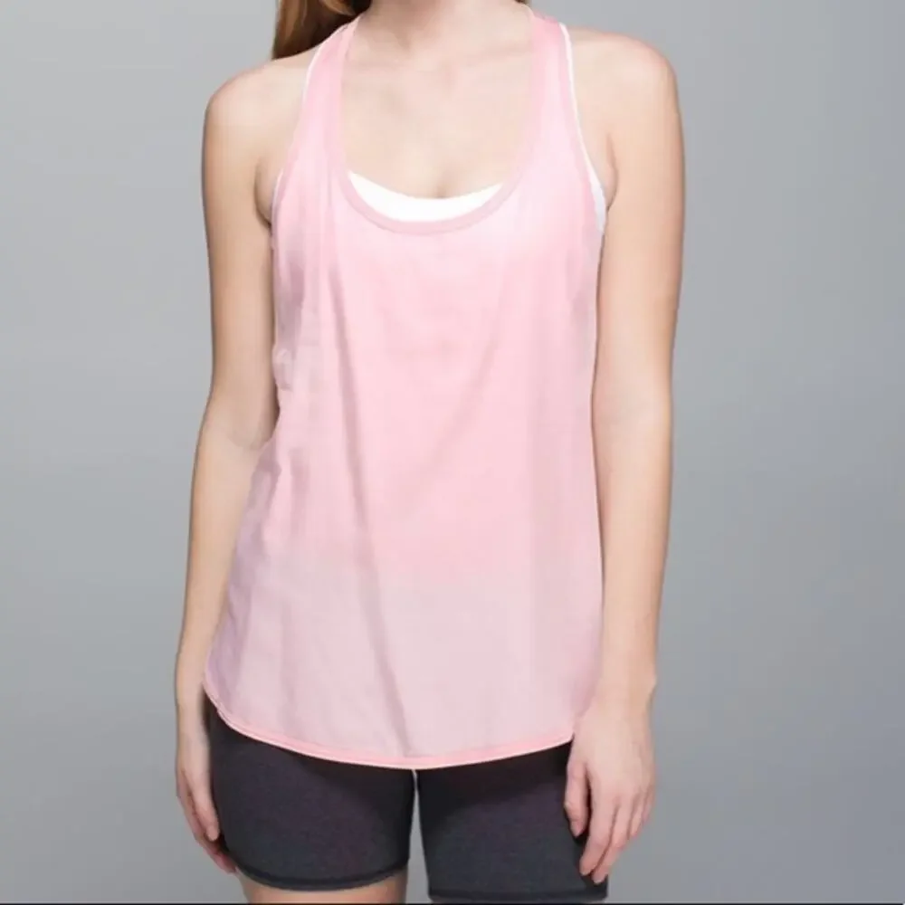 Lululemon Principle Pink Tank Top Size 4